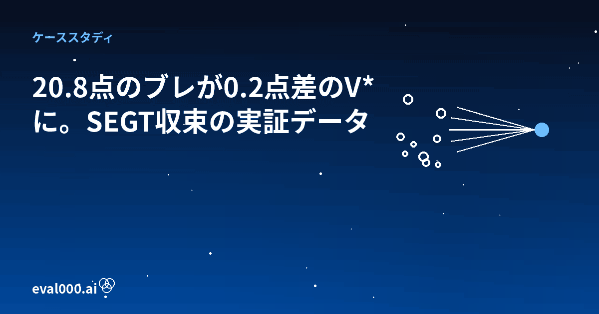 SEGT標準評価の事例